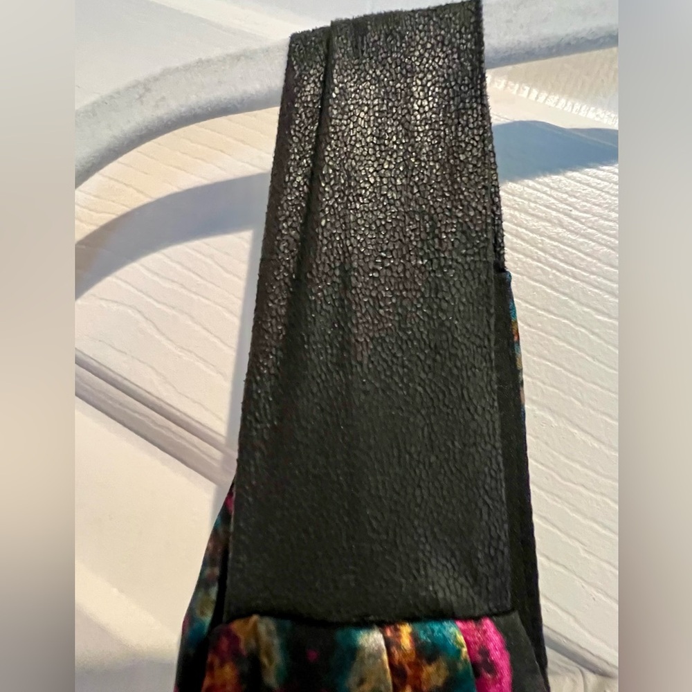 Dress - BCBG Generation - silky black pink blue tan - size medium. Never worn. - Picture 7 of 9